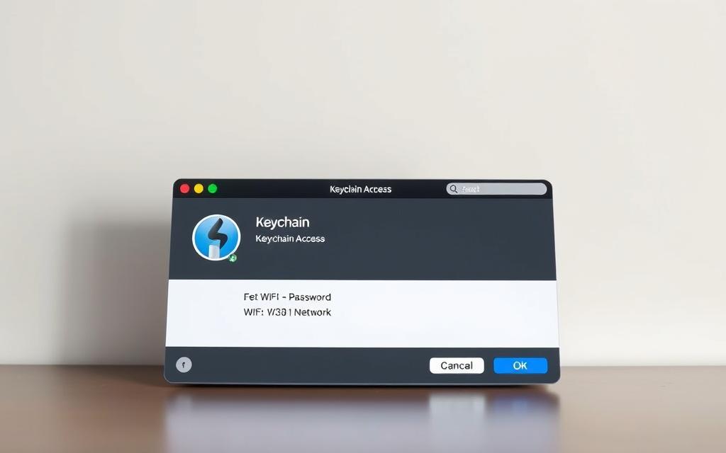 Keychain Access macOS wifi password