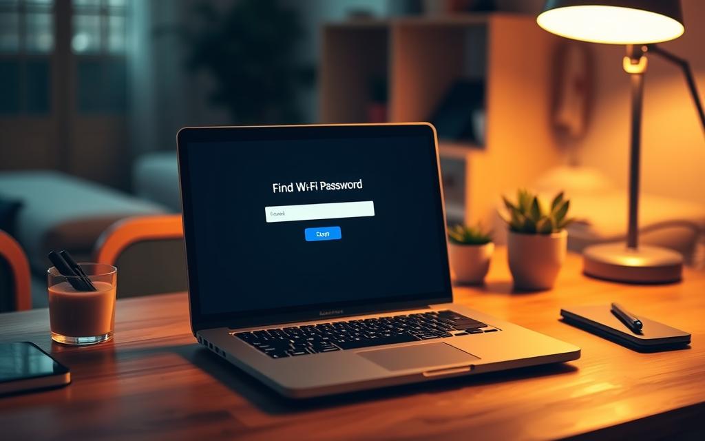 how to check the network password on your computer