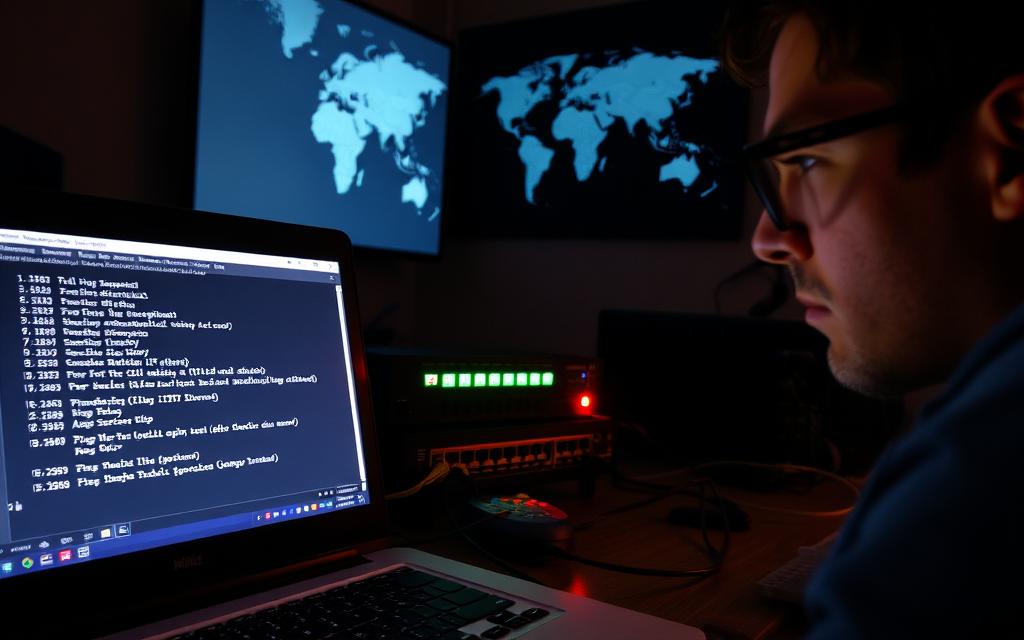 troubleshooting cross-network ping issues